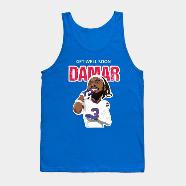 GET WELL SOON DAMAR Tank Top by HarlinDesign